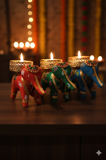 Elephant Tealight Holders